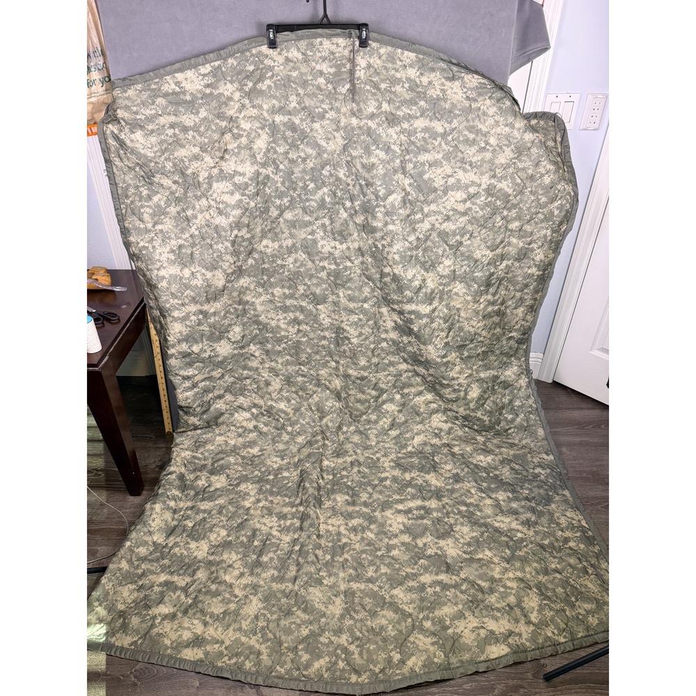 US Military Army ACU‎ Digital Wet Weather PONCHO LINER Woobie Blanket VGC